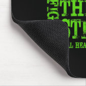 Kampf gegen das psychische Bewusstsein für Stigma Mousepad (Ecke)