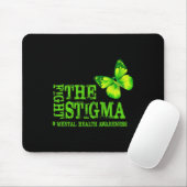 Kampf gegen das psychische Bewusstsein für Stigma Mousepad (Mit Mouse)