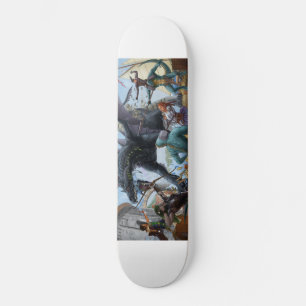 Kampf gegen das Schwarze Drachen-Skateboard Skateboard