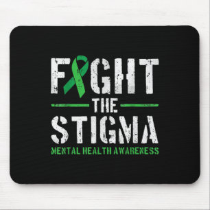 Kampf gegen das Stigma-Shirt Mental Health Awarene Mousepad