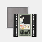 Kampf gegen den Besenmagnet Magnet (Vorderseite/Rückseite)