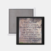 Kampf gegen den Culloden-Magneten Magnet (Vorderseite/Rückseite)
