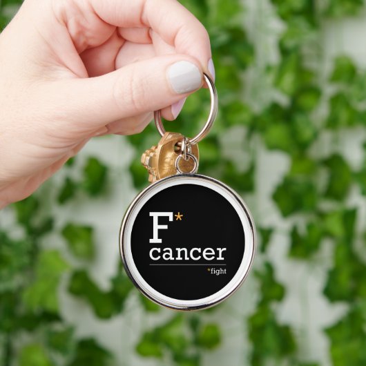 Kampf gegen den Krebs-Schlüsselanhänger Schlüsselanhänger (Hand)