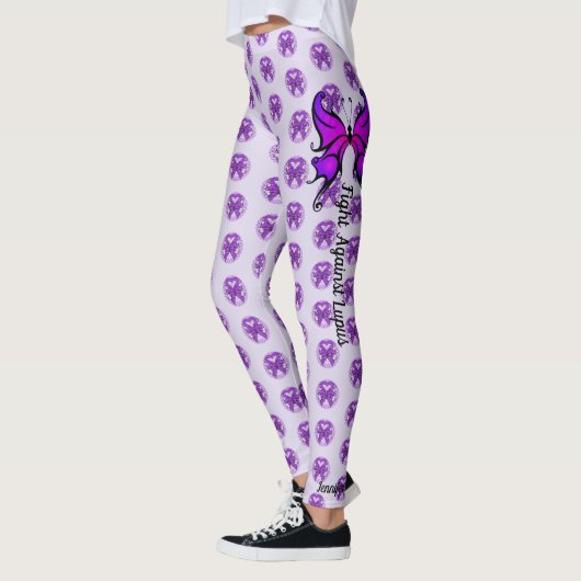 Kampf gegen den Lupus-Text - Frauen-Leggings Leggings (Links)