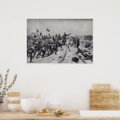 Kampf gegen den Menschen Poster (Küche)