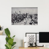 Kampf gegen den Menschen Poster (Heimbüro)