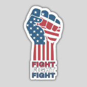 Kampf gegen den patriotischen Fetisch Vinyl Aufkleber
