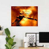 Kampf gegen den Sturm Poster (Heimbüro)