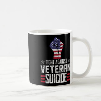 Kampf gegen den Tag des Selbstmords von Veteranen Kaffeetasse