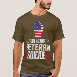 Kampf gegen den Tag des Selbstmords von Veteranen  T-Shirt