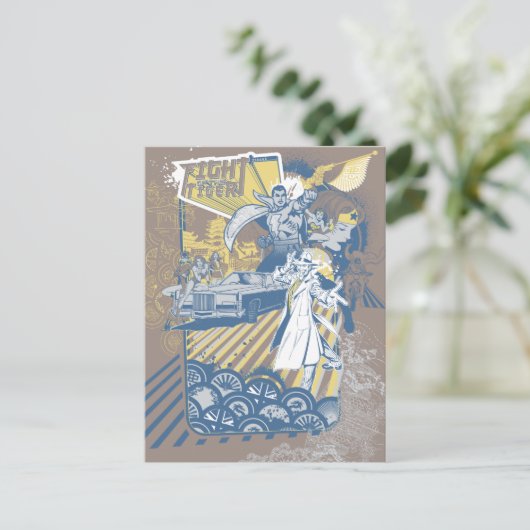 Kampf gegen den Tiger Postkarte (Stehend Vorderseite)