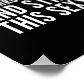 Kampf gegen den unkontrollierten Krebs durch Chemo Poster (Ecke)
