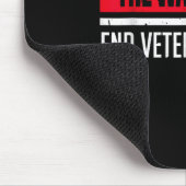 Kampf gegen den Veteran Suizid Ptsd Bewusstsein 22 Mousepad (Ecke)