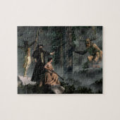 Kampf gegen den Wendigo Puzzle (Horizontal)