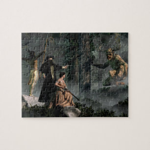 Kampf gegen den Wendigo Puzzle