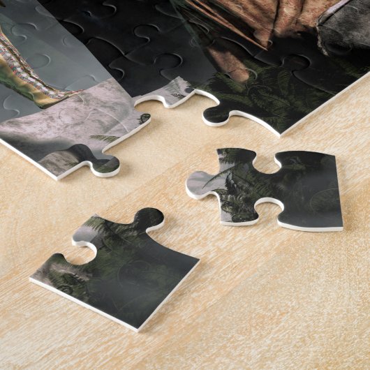 Kampf gegen den Wendigo Puzzle (Seite)