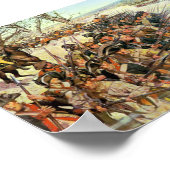 Kampf gegen die Amerikanische Revolution in Guilfo Poster (Ecke)