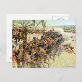 Kampf gegen die Amerikanische Revolution in Guilfo Postkarte (Vorne/Hinten)