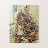 Kampf gegen die Amerikanische Revolution in Guilfo Puzzle (Vertikal)