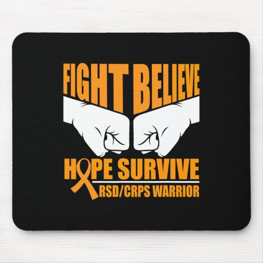 Kampf gegen die Hoffnung Überleben Rsdcrps Krieger Mousepad (Vorne)