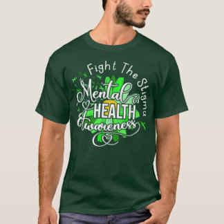 Kampf gegen die psychische Gesundheit Bewusstseins T-Shirt