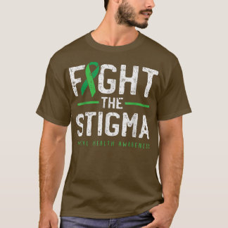Kampf gegen die psychische Gesundheit Bewusstseins T-Shirt