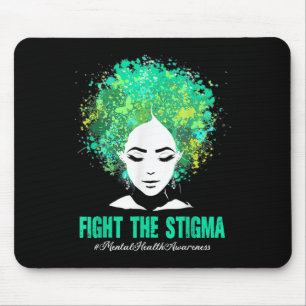 Kampf gegen die psychische Gesundheit Stigma Monat Mousepad
