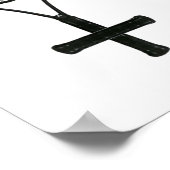 Kampf gegen die Sexes Tennis Poster (Ecke)