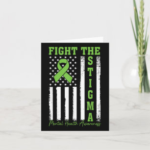 Kampf gegen die Stigma Mental Health Awareness US Karte