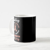 Kampf gegen Gebärmutterhalskrebs, Chemo und Amp; n Kaffeetasse (Vorderseite Links)
