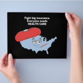 Kampf gegen große Versicherungen: Alle brauchen Ge Flyer (Hand)