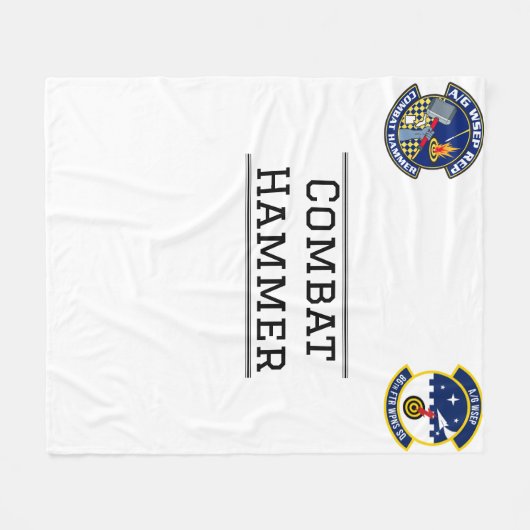 Kampf gegen Hammerschlag **IDEA*** Fleecedecke (Vorderseite (Horizontal))