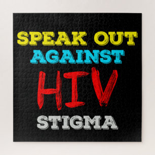 Kampf gegen HIV-Stigma - Aids-Bewusstsein Puzzle