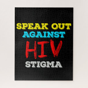 Kampf gegen HIV-Stigma - Aids-Bewusstsein Puzzle