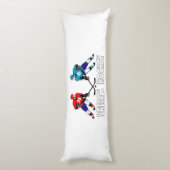 Kampf gegen Hockeyspieler Seitenschläferkissen (Rückseite (Vertikal))