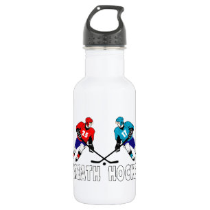 Kampf gegen Hockeyspieler Trinkflasche