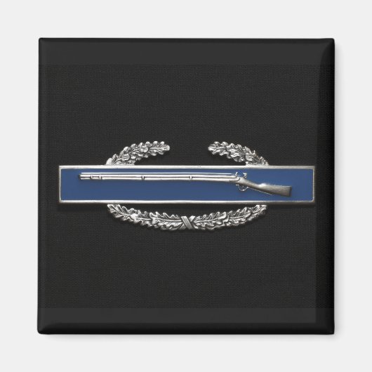 Kampf gegen Infanterie-Abzeichen (CIB) Magnet (Vorne)