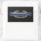Kampf gegen Infanterie-Abzeichen (CIB) Rechteckiger Aufkleber (Tasche)