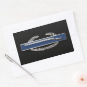 Kampf gegen Infanterie-Abzeichen (CIB) Rechteckiger Aufkleber (Umschlag)