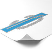 Kampf gegen Infanterie-Abzeichen Poster (Ecke)