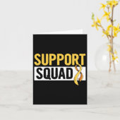 Kampf gegen Krebs im Kindesalter für einen Kinderw Karte (Gelbe Blume)