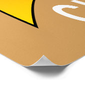 Kampf gegen Krebs im Kindesalter für Heilung Poster (Ecke)