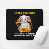 Kampf gegen Krebs im Kindesalter Mousepad (Mit Mouse)