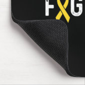 Kampf gegen Krebs im Kindesalter Mousepad (Ecke)