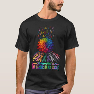 Kampf gegen Krebs in allen Farben verbreiten die H T-Shirt