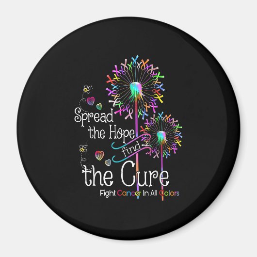 Kampf gegen Krebs in allen und allen Blume von Far Magnet (Vorne)