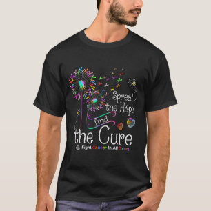 Kampf gegen Krebs Jeder Farbe Krebsbewusstsein T-Shirt