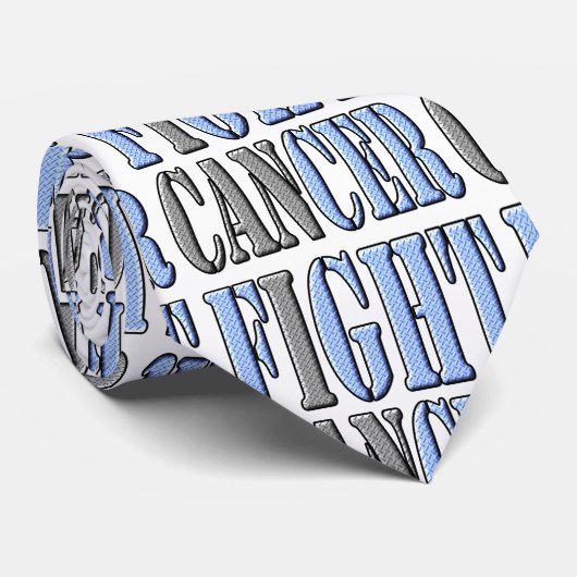 Kampf gegen Krebs Krawatte (Gerollt)