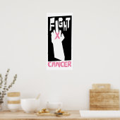 Kampf gegen Krebs-Poster Poster (Küche)