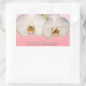 Kampf gegen Krebs Rechteckiger Aufkleber (Tasche)